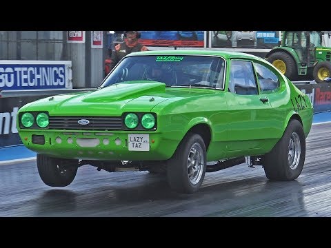 RWYB Drag Racing at Retro Show 2019 - Santa Pod Raceway