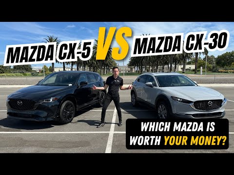 Mazda CX-5 vs CX-30 | SUV vs Crossover Walkthrough with Omar