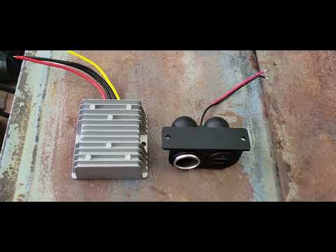 How to add 12 volt accessories capability to a 6 volt vehicle.