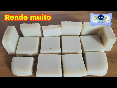 Multiplicação de sabonete nivea, Super perfumado, sem base e sem sabão