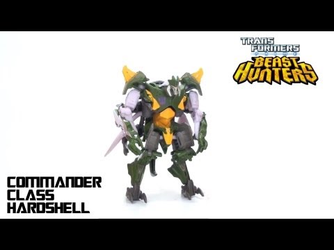 Video Review of the Transformers Prime Beast Hunters Cyberverse: Hardshell