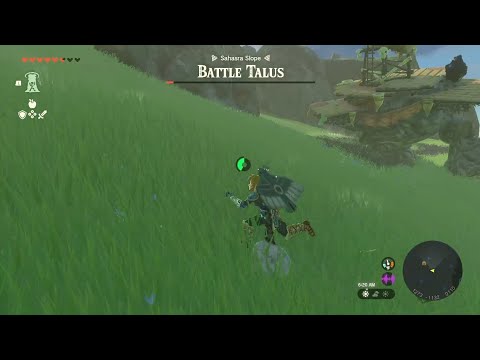 The Legend of Zelda: TOTK - Battle Talus (Sahasra Slope)