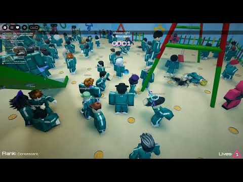 [Squid Project] 20k Robux Tournament and 200 Player Mingle+Dalgona