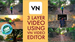 How to make 3 Layer Video | Three layer Video Instagram Reels viral video |