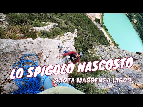 SPIGOLO NASCOSTO (IV): LOTS OF AIR UNDER YOUR FEET - Climbing above SANTA MASSENZA (ARCO/SARCA)