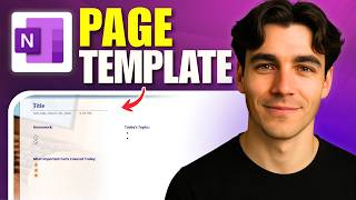 How To Customise A Page Template In OneNote (Tutorial 2026)