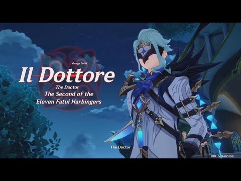 Genshin Impact dottore the doctor Introduction cutscene