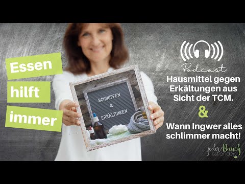 Essen hilft immer - Hausmittel bei Erkältungen aus Sicht der TCM