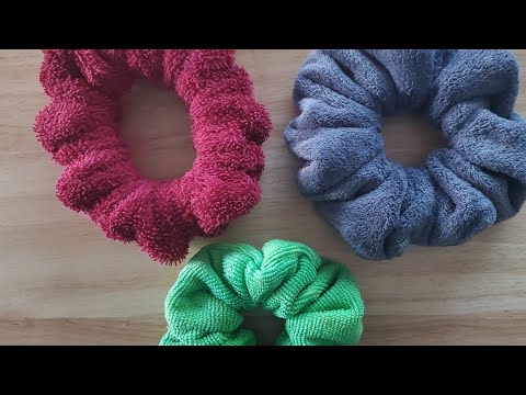 How to quickly turn Scrunchies Inside out.