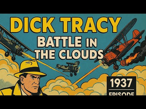 Dick Tracy: Battle in the Clouds | 1937 | Episode 8 | Crime | Action | Aviation