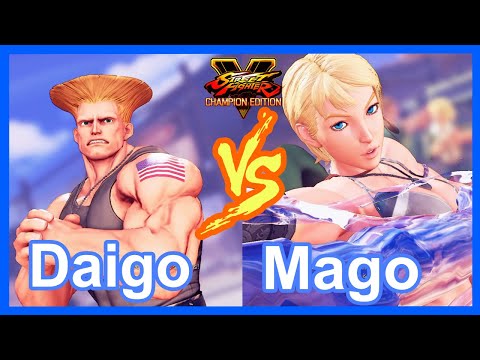 SFV Daigo (Guile) VS Mago (Cammy)