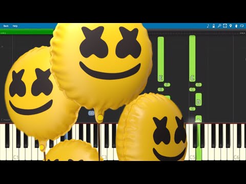 Marshmello ft. Bastille - Happier - Piano Tutorial / Cover