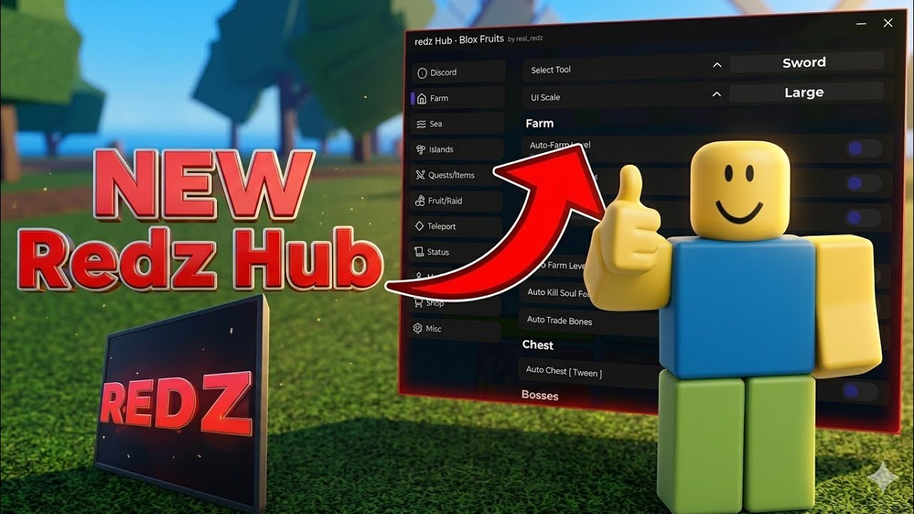 🔥 Redz Hub Script is BACK! (2026)  - Blox Fruit script