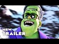 MONSTER FAMILY 2 Frankenstein VS The Yeti Snowball Fight Scene 2022