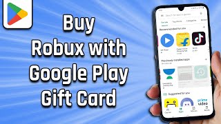 How To Buy Robux With Google Play Gift Card (easy)