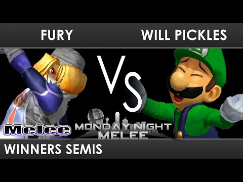 MNM 325 - Fury (Sheik) VS Will Pickles (Luigi) - Winners Semis - SSBM Melee