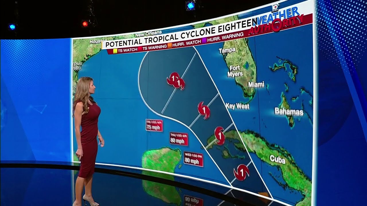 Potential Tropical Cyclone Eighteen: 6 a.m. Monday advisory