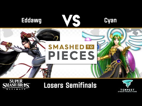 Eddawg (Bayonetta) vs Cyan (Palutena) - Losers Semifinals - Smashed to Pieces #37