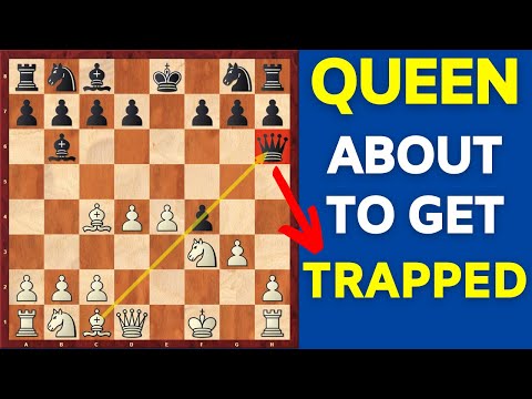 BEST Chess Opening Trap in the King's Gambit (Bishop's Gambit)