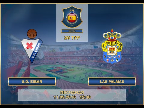 AFL. Spain. Segunda. 20 Tour. Eibar - Las Palmas