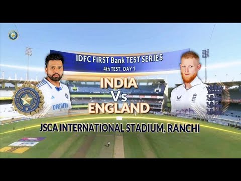 IND vs ENG 2024, 4TH Test, Day 01 Match Highlights | #cricket #indiavsengland #testmatch #indvseng