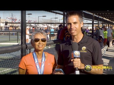 Be Inspired by Virginia Troester, Gold Medal Winner at the 2017 USAPA Nationals