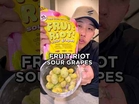 Rating the Fruit Riot Sour Grapes from Costco