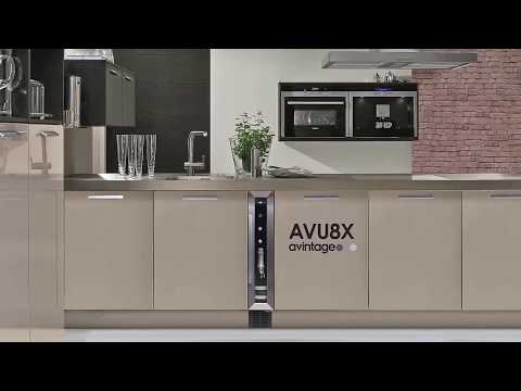 Vinoteca AVU8X para 8 botellas encastrable