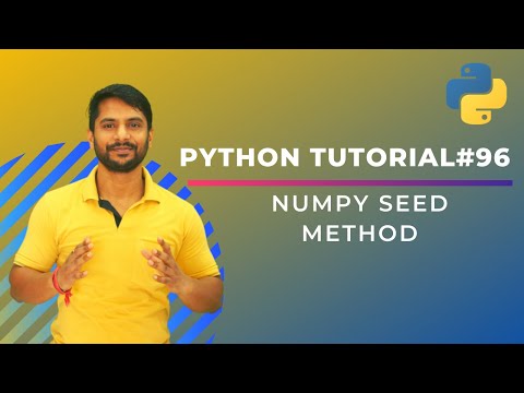 Seed Function in Python Numpy In Hindi