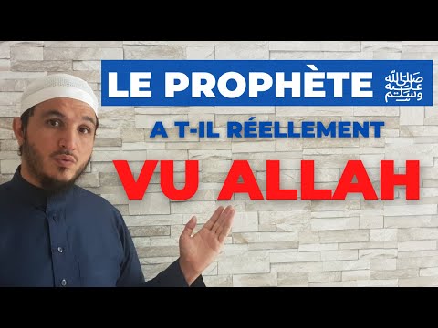 LE PROPHÈTE A T-IL RÉELLEMENT VU ALLAH  عَزَّ وجَلَّ ????