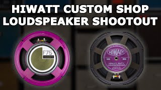 Video thumbnail for Hiwatt Custom Shop Fane Speaker Comparison by HiwattOfficial