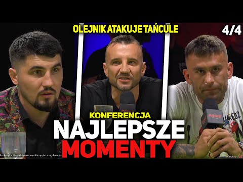 Tańcula pod ostrzałem - KONFERENCJA PRIME MMA 8 - NAJLEPSZE MOMENTY *4/4*