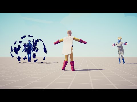 SUPER PEASANT & DARK PEASANT vs SAITAMA - Totally Accurate Battle Simulator TABS