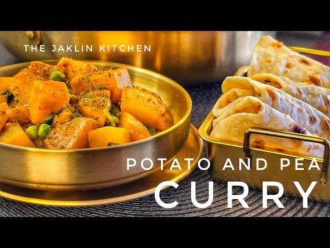 Potato and Pea Curry Recipe (Aloo Matar) 