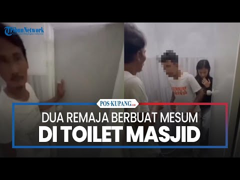 Dua Remaja Berbuat Mesum di Toilet Masjid