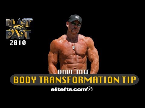 Dave Tate Body Transformation Tip From 2010 | elitefts.com