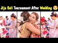 Jija Saali 😍 Tournament After Wedding |shakti mohan latest new video 2024 |Mukti mohan wedding video