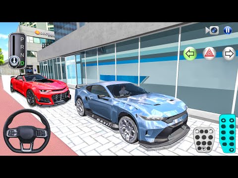 New Multiplayer Car Chevrolet Camaro & Ford Mustang Racing - 3D Driving Class 2025 - Android game