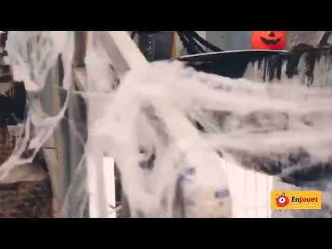 Décoration toile d'araignée Halloween