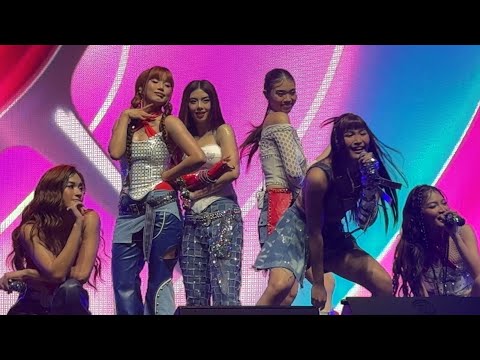 BINI - DIYAN KA LANG - BINIVERSE WORLD TOUR - San Francisco (fancam)
