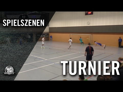 SV Zeilsheim - 1. FC Eschborn (Finale, 1. FC Sulzbach-Hallenturnier) - Spielszenen | MAINKICK.TV