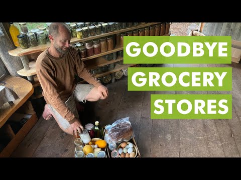 Goodbye Grocery Stores! A Year of Foraging 100% of My Food!