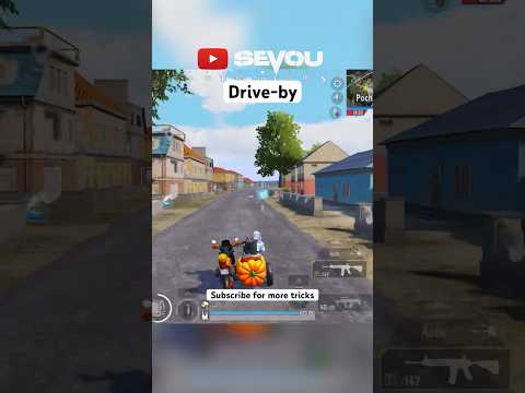 Sevou trick 6 - Drive-by 🔥 #pubgm #pubgmobile #sevou #levinho #bgmi #pubgm