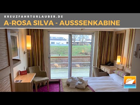 A-ROSA SILVA - Outside cabin with French balcony