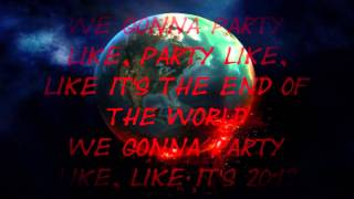 Jay Sean - 2012 (It Ain&#39;t The End) ft Nicki Minaj (High Pitched) (Lyrics)
