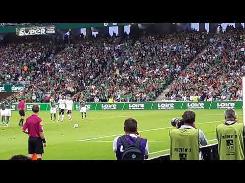 Saint Étienne 2 - Amiens 0 : but sur penalty de Brian Dabo