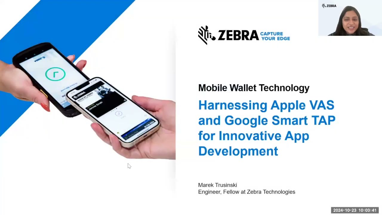 Zebra DevTalk | Mobile Wallet Tech: Harnessing Apple VAS & Google Smart TAP for Innovative Apps