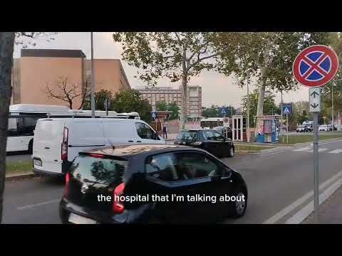 Me Treking in the Udinese football Club Town. Udine Italy. part 2