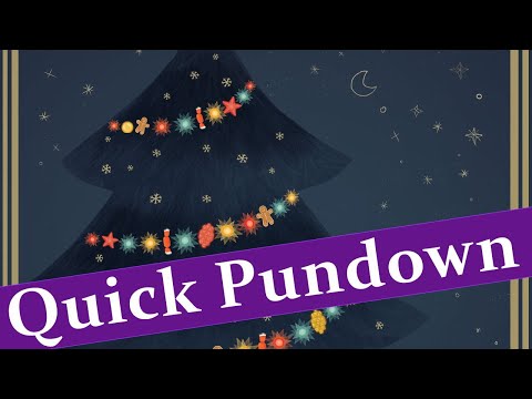 Christmas Tree Quick Pundown