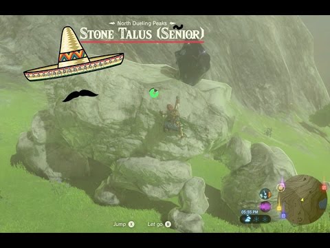 BOTW - How to beat - Stone Talus Senior
